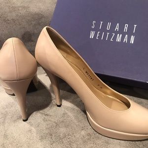 Stuart Weitzman Nude pumps